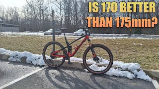 170mm Cranks VS 175mm MTB