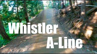 Whistler Bike Park A-line 2023 | 4K RAW