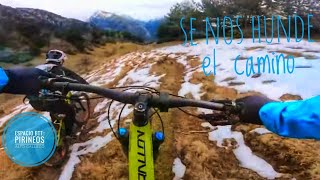 Se nos hunde el camino en la mejor bajada del...
