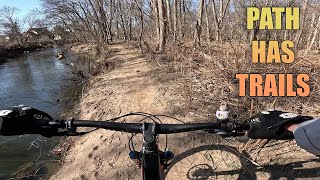 Saddle Brook NJ Bike Path (Northbound)