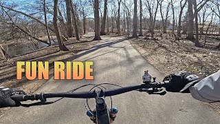 Saddle Brook NJ Bike Path (Southbound)