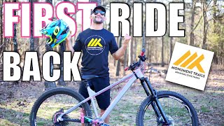 FIRST RIDE In 5 Months After Injury!