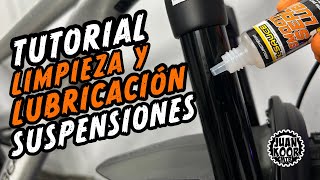 Limpieza y Lubricación de las Suspensiones....