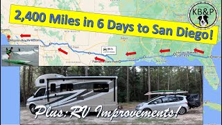 2,400 Miles in 6 Days to San Diego