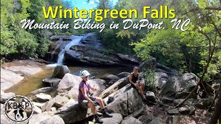 Wintergreen Falls while Mountain Biking in DuPont