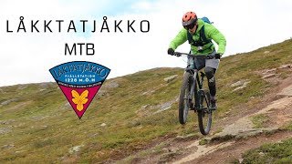 Låktatjåkko MTB 10 km Downhill In Lapland Sweden