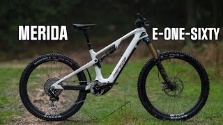 Merida eOne Sixty: Enduro con batteria modulare