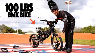 We Raced The Heaviest BMX Bike Around The BMX...