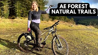 The Ae Forest MTB trails are not to be...
