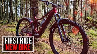 FIRST RIDE On The New E-Bike!