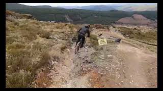 First Time At Dyfi Bike Park..Mix of  Super...