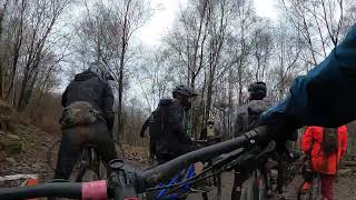 Surfin Bird into Bush Wacker at Bike Park Wales.