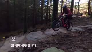 Short clip of Pandora Rocks at Bike Park Wales