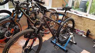 Setting Up Turbo Trainer Using Boost Axle Bike
