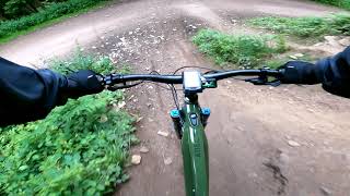 Saracen Ariel 50E Review Doing Downhill at...