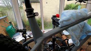 Mountain Bike Frame Transplant Part 1 - Prep