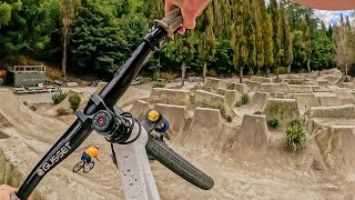 FINALLY RIDING THIS DIRT JUMP HEAVEN!! GORGE...