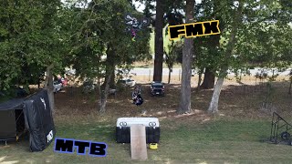 Insane MTB x FMX Crossover Jump!! - Geraldine...