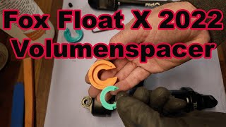 Fox Float X 2022 Volumenspacer wechseln #119