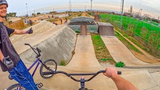 RIDING THE WORLDS BEST BMX DIRT JUMP PARK