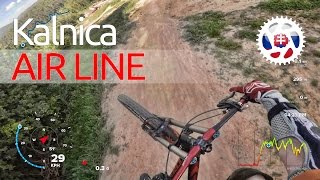 BIKEPARK Kalnica 2017 17. AIR LINE Course...