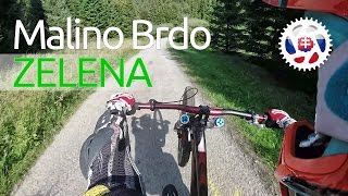 BIKEPARK Malino Brdo 2016 Zelena Rookie Line +...