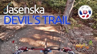 BIKEPARK Jasenska 2017 3. DEVILS TRAIL Course...