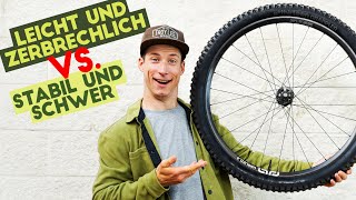 Die Wahl des richtigen Laufrades: ist Masse...