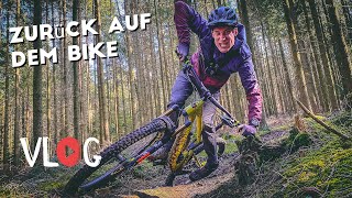 Nach 7 Wochen PAUSE, OHNE REHA wieder aufs Bike.