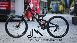 Santa Cruz V10 CC | Bike Check | Jasper Jauch...