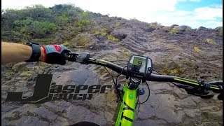 Bosch E-Bike uphill flow Test im Bachbett auf...