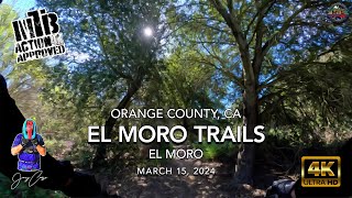 MTB Riding El Moro Trails, March 15, 2024...