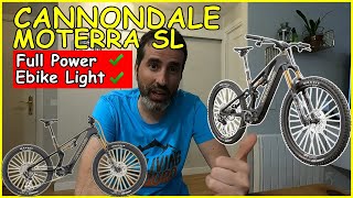 Cannondale Moterra SL | Ebike Ligera Full...