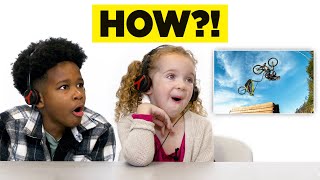 Kids React to Mountain Biking