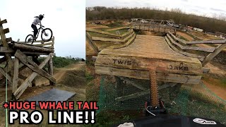 PRO LINE PROGRESS - I DID THE WHALE TAIL!!!...