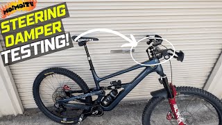 TESTING A MTB STEERING DAMPER | Jack Moir |