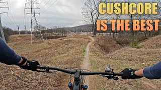 First Time Ever Trying Cushcore Pro Front Tire