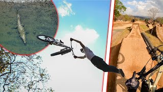 MTB & Krokodile in Costa Rica!  Fire Ride...