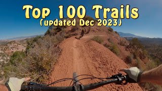 Top 100 MTB Trails - 14 New Additions during 2023
