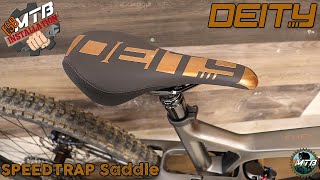 Deity Speedtrap Saddle in Bronze install