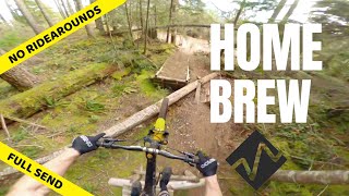 Home Brew into Throwdown in Squamish, BC Trail...