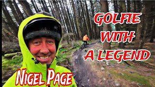 RIDING THE GOLFIE WITH A LEGEND *NIGEL PAGE*