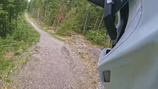 June 21, 2018 going fast at Prestegårdsskogen