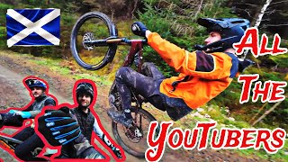 ALL THE YOUTUBERS TURNED UP FOR THIS RIDE IN...