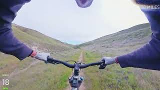 North Canyon descent on Rattlesnake Loop