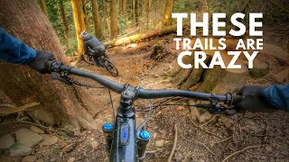Riding Abercarn Steep Technical MTB Trails |...