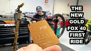 GOLD FOX 40 FIRST RIDE GRIP X2 !