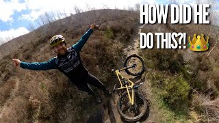 How He did This on a Brand New Bike is...
