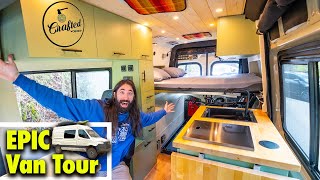 The Crafted Workshop custom built this van...