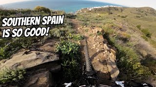 MY FIRST RIDE IN SOUTHERN SPAIN! | Torrox DH track